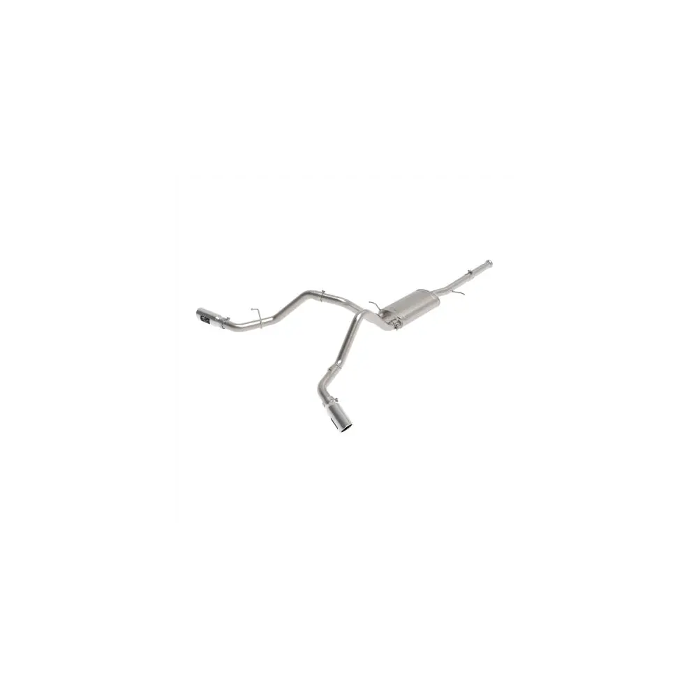 Apollo GT Series 3" Cat-Back Exhaust System w/ Dual Rear-Side Exit - AFE49-44134-P